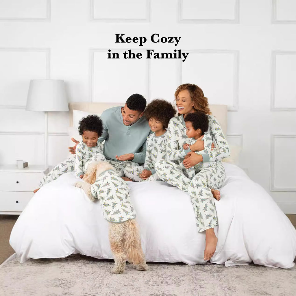Cozy Cotton Christmas Pajamas Suit