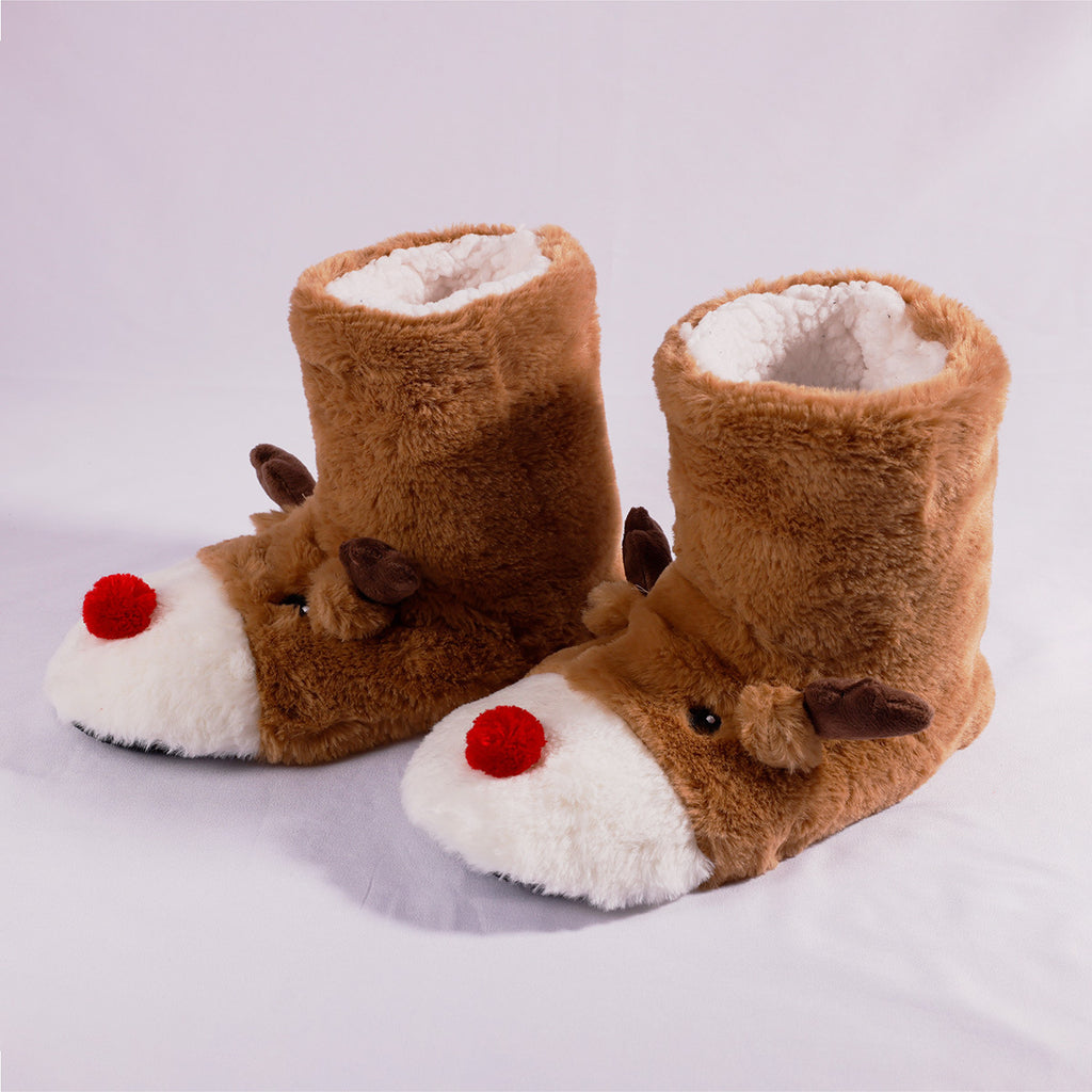 Indoor Warm Christmas Goodness Cotton Slippers