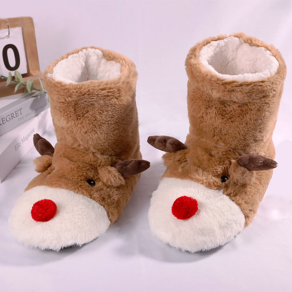 Indoor Warm Christmas Goodness Cotton Slippers